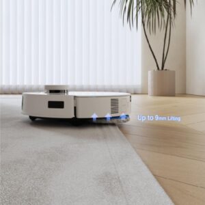 ECOVACS DEEBOT T30 PRO OMNI Saug- und Wischroboter mit TrueEdge-Technologie, Zero-Tangle-Bürste und 11.000 Pa Saugleistung  