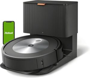 iRobot Roomba j7+ Staubsauger-Roboter mit automatischer Absaugstation, Kartierung und Objekterkennung