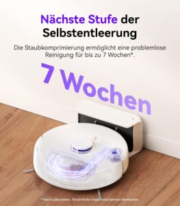 NARWAL Freo X Plus Roboter beim Saugen und Wischen auf dem Boden