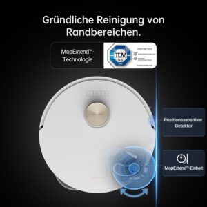 dreame L20 Ultra Staubsaugerroboter mit innovativer MopExtend-Technologie und 7000 Pa Saugkraft  