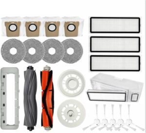 Zubehör für Dreame L10s Ultra und S10 Pro – Filter, Hauptbürste, Seitenbürste und Staubbeutel  