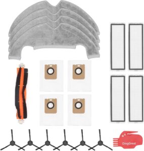 Ersatzteile für Dreame Bot Z10 Pro und L10 Plus Staubsaugerroboter, inklusive Bürsten, Filter und Staubbeutel