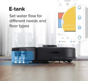 Roborock S5 Max Saugroboter mit Wischfunktion, 2000 Pa Saugleistung und 290 ml Wasserbehälter